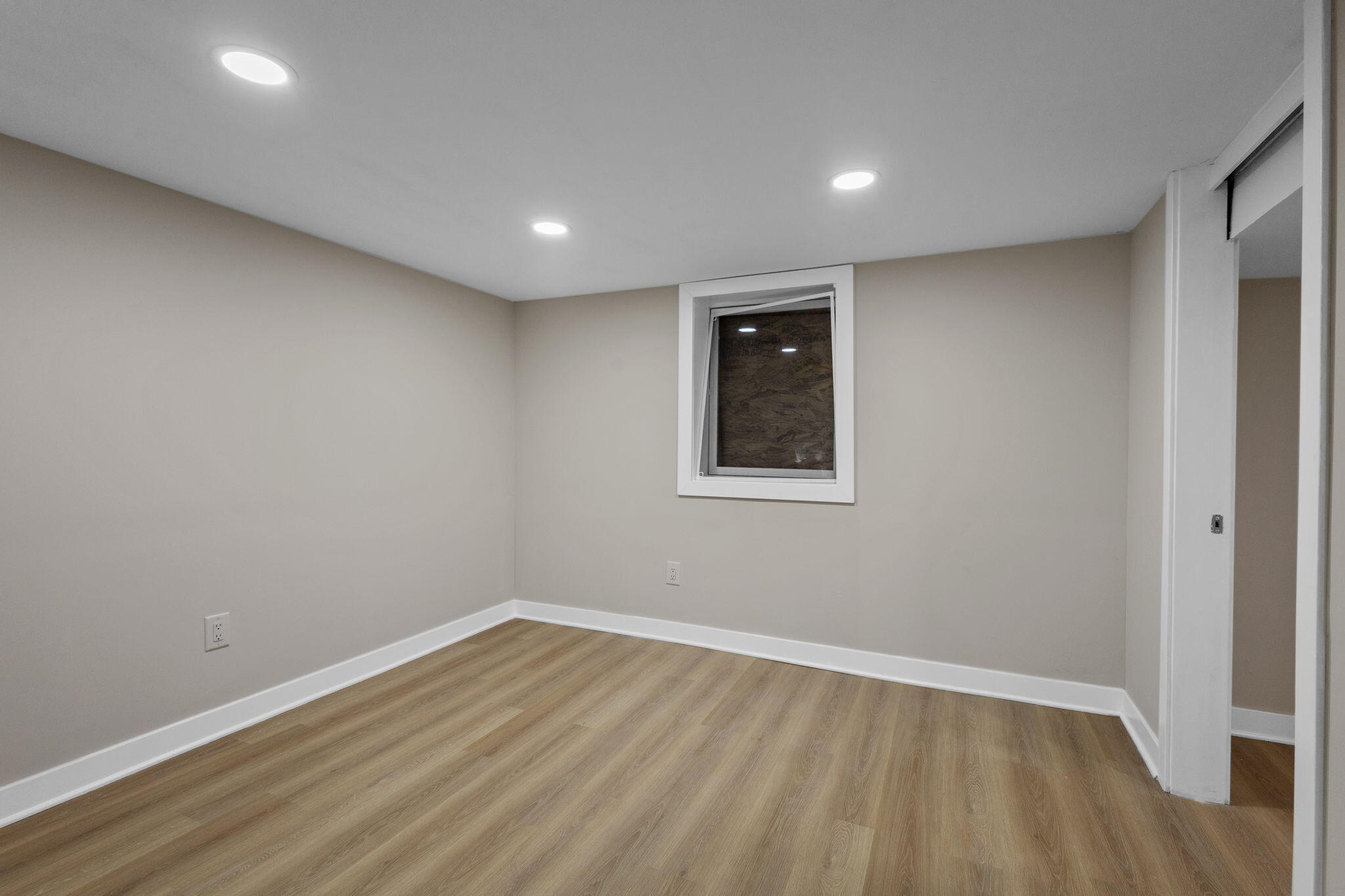 4680 Harrison Street Gary, IN 46408 - Photo 21 of 26 a view of empty room with wooden floor