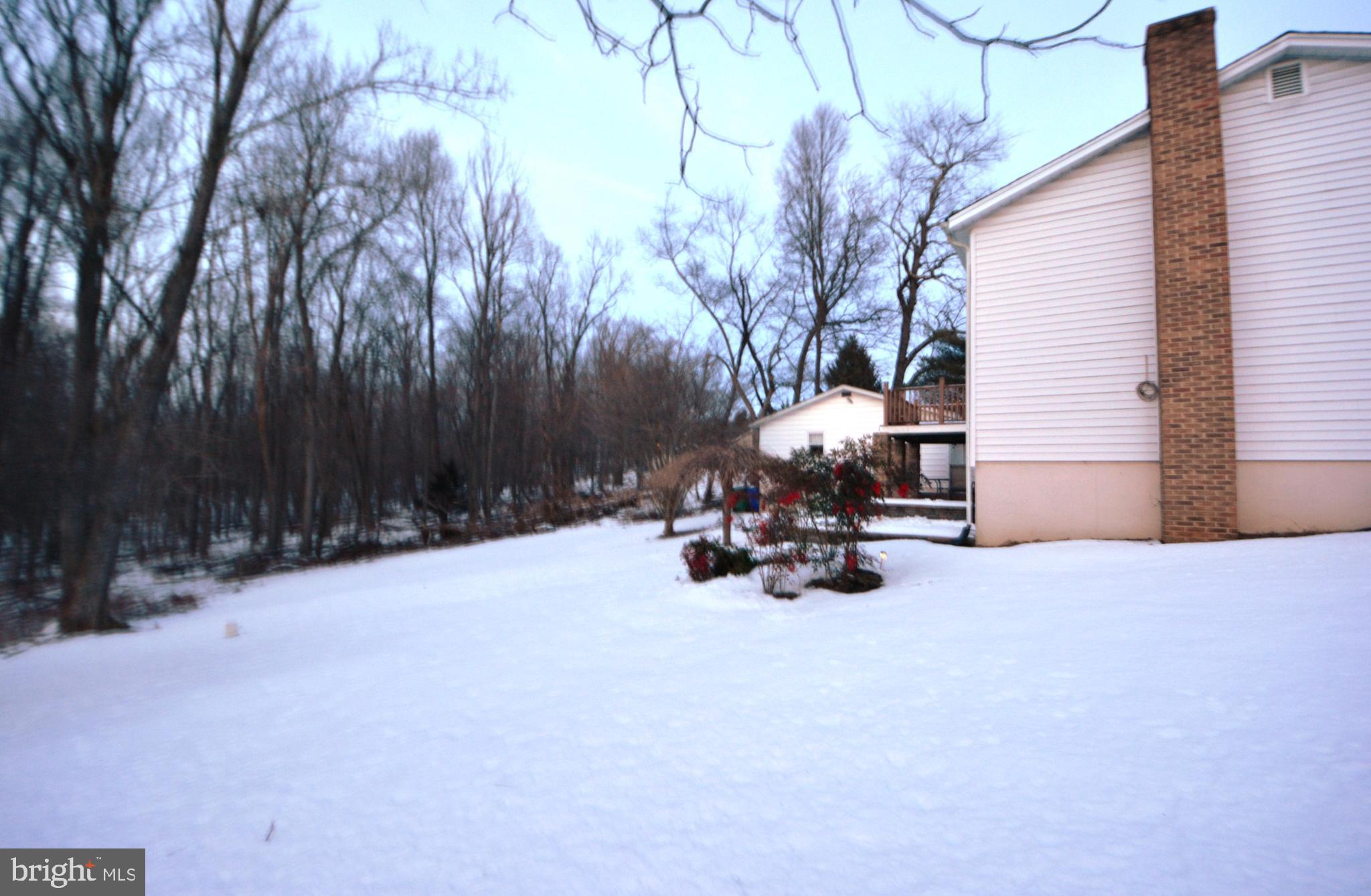 15522 Liberty Road Mount Airy, MD 21771 - Photo 10 of 53 Rear yard view & wooded acreage.