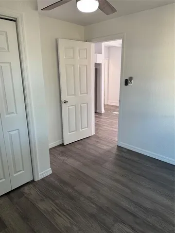 a utility room with a bathtub
