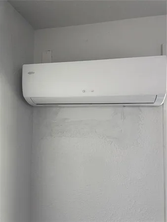 a view of a closet area with an outdoor space