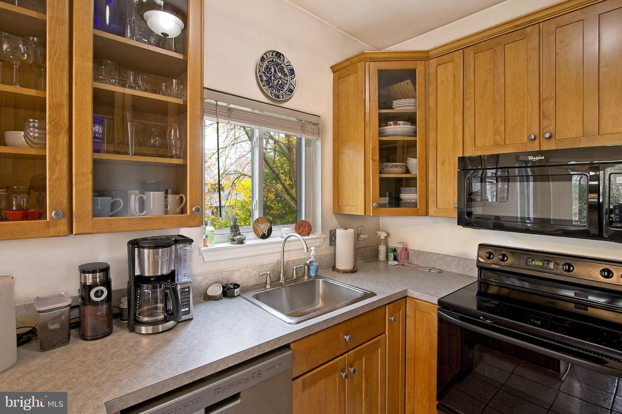 11045 Villaridge Court Reston, VA 20191 - Photo 16 of 38 Nice view from stainless kitchen sink