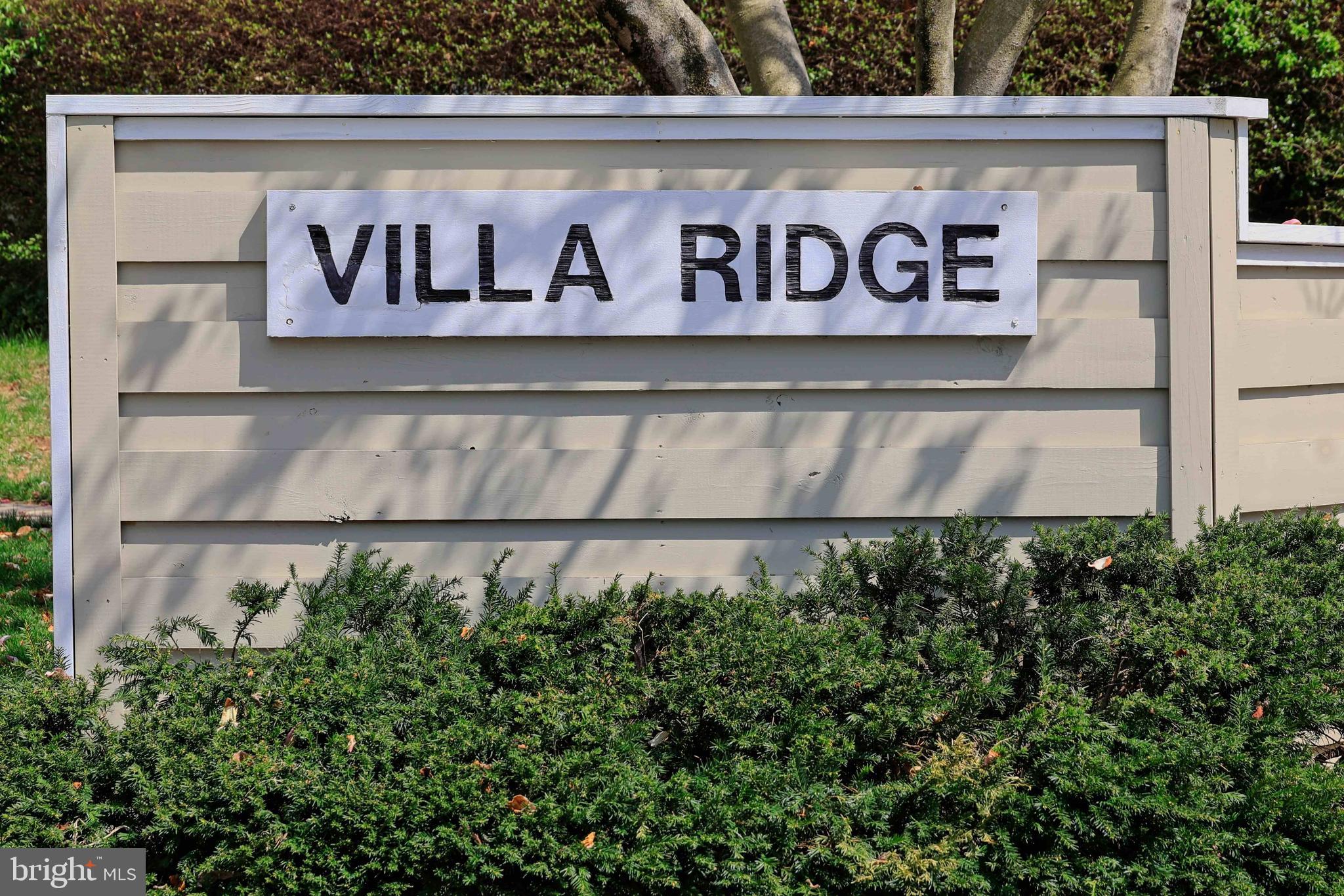 11045 Villaridge Court Reston, VA 20191 - Photo 25 of 38 Villa Ridge condo signage