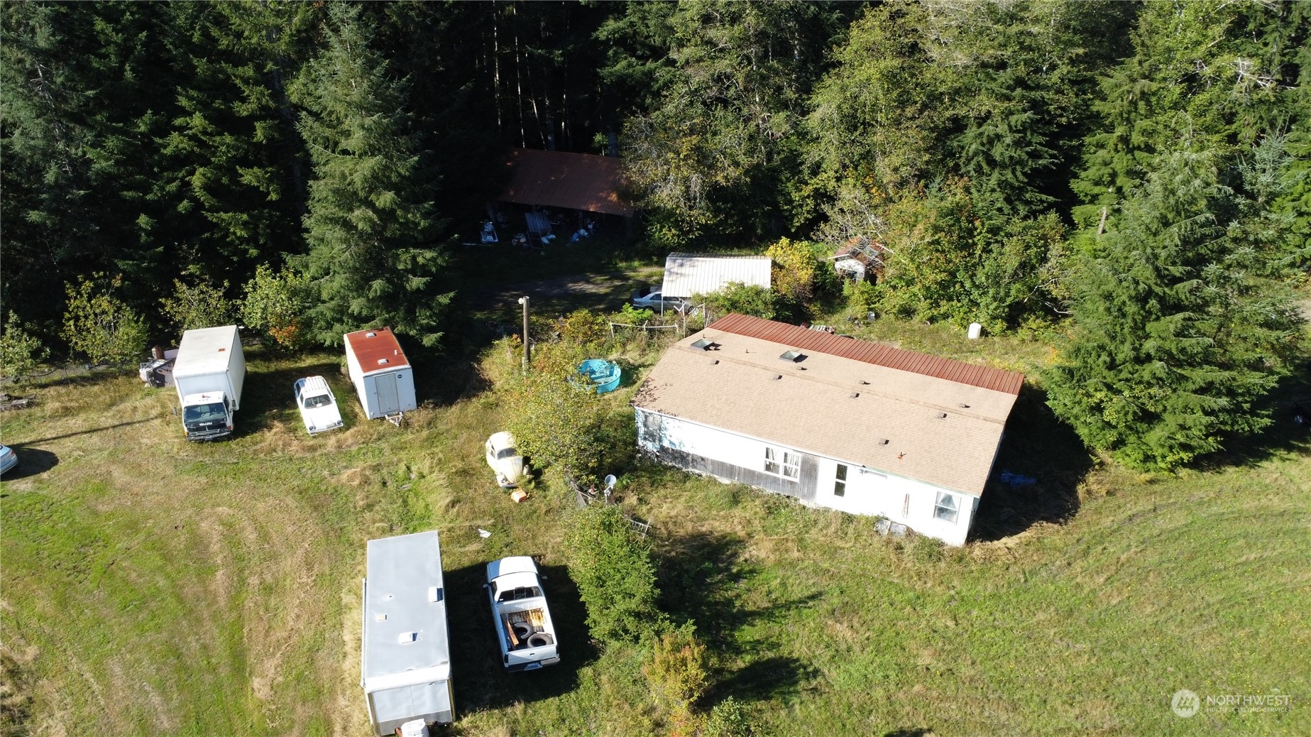 3190 East Hoquiam Road Hoquiam, WA 98550 - Photo 26 of 28 aerial view of a house with outdoor space