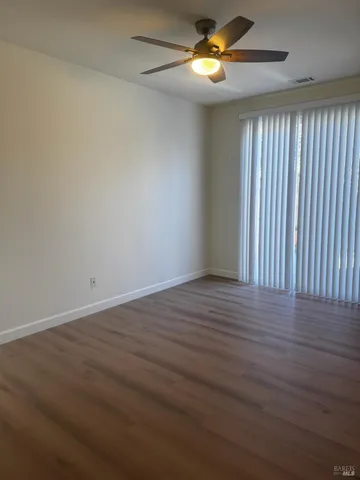 wooden floor in an empty room