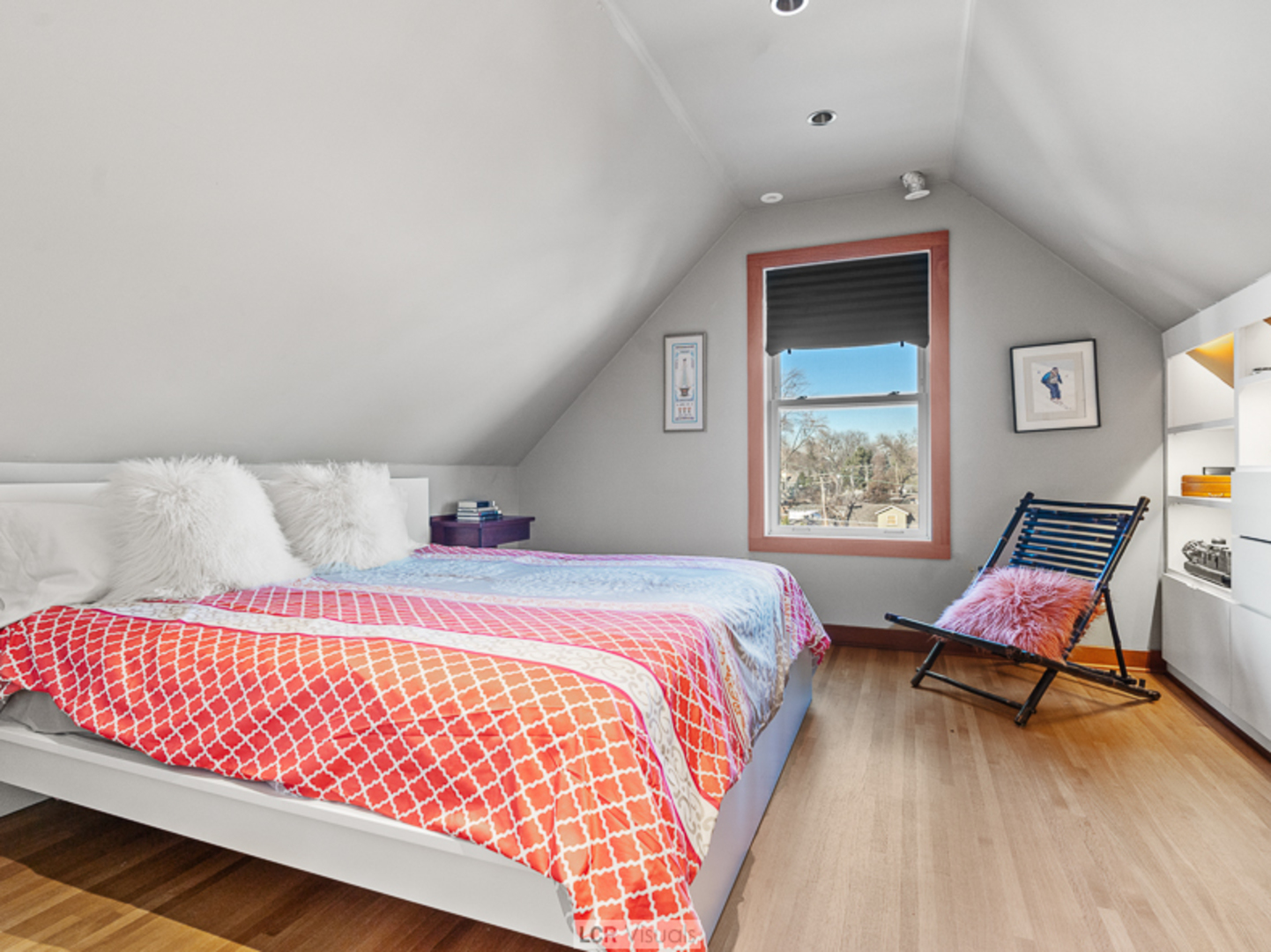 1012 Chicago Avenue Oak Park, IL 60302 - Photo 20 of 27 a bed room with a bed and a chair