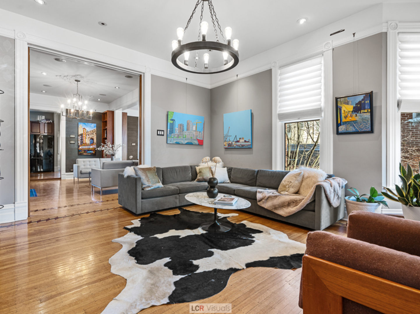 1012 Chicago Avenue Oak Park, IL 60302 - Photo 3 of 27 a living room with furniture and a large window