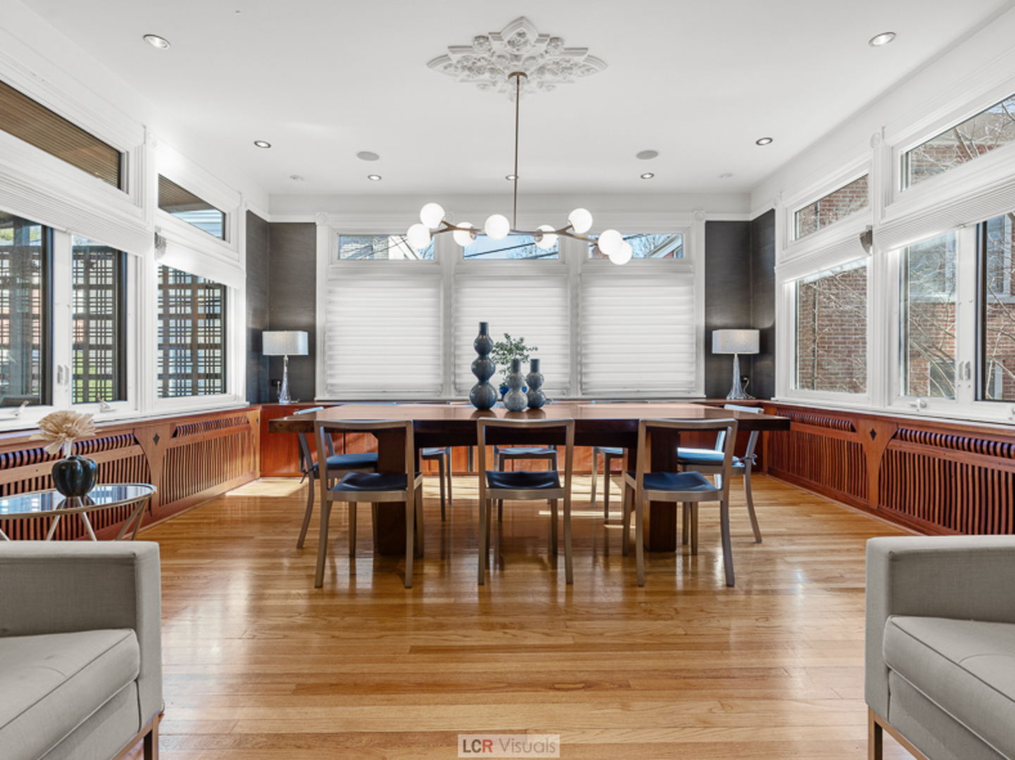 1012 Chicago Avenue Oak Park, IL 60302 - Photo 6 of 27 a view of dining room and hall with furniture