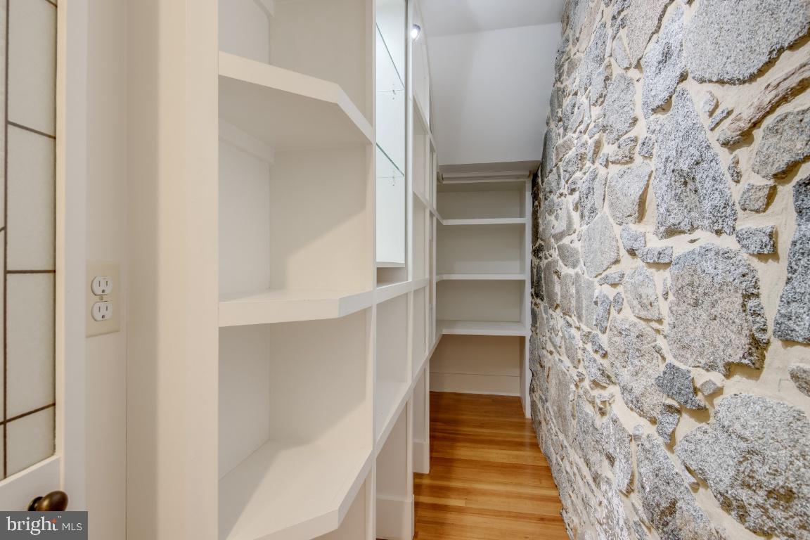 1201 Gold Mine Road Brookeville, MD 20833 - Photo 14 of 61 Pantry with preserved original (ext.) stone wall