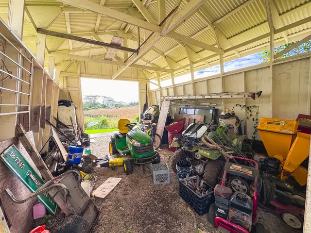 a view of a storage room with a lot of stuff