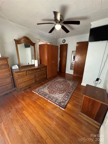 a view of a hallway with front door