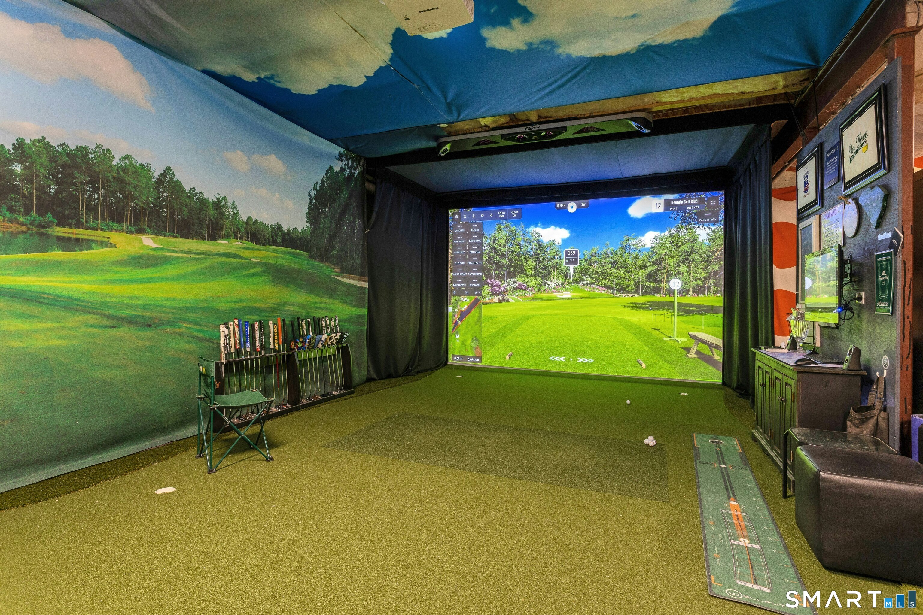 93 Mansfield Avenue Darien, CT 06820 - Photo 26 of 30 Golf Simulator