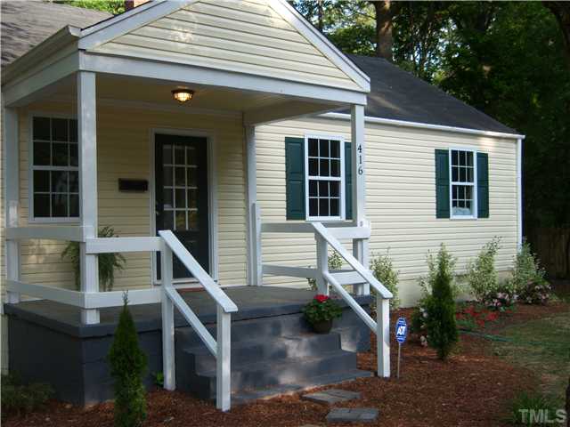 416 Colleton Road Raleigh, NC 27610 - Photo 12 of 12 Front Porch, Yard just Professionally landscaped!