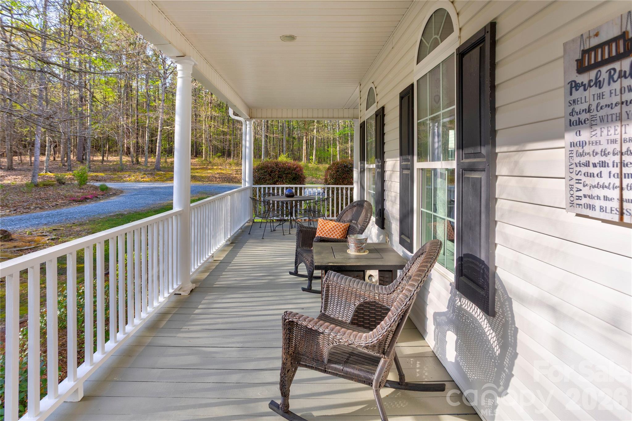 2715 Tabitha Lane Concord, NC 28025 - Photo 7 of 41 a view of balcony with wooden floor and outdoor seating