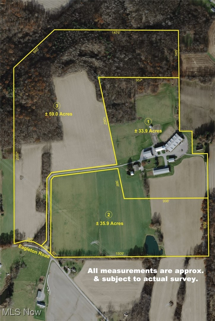 36328 Eagleton Road Lisbon, OH 44432 - Photo 49 of 49 Aerial view of property's location