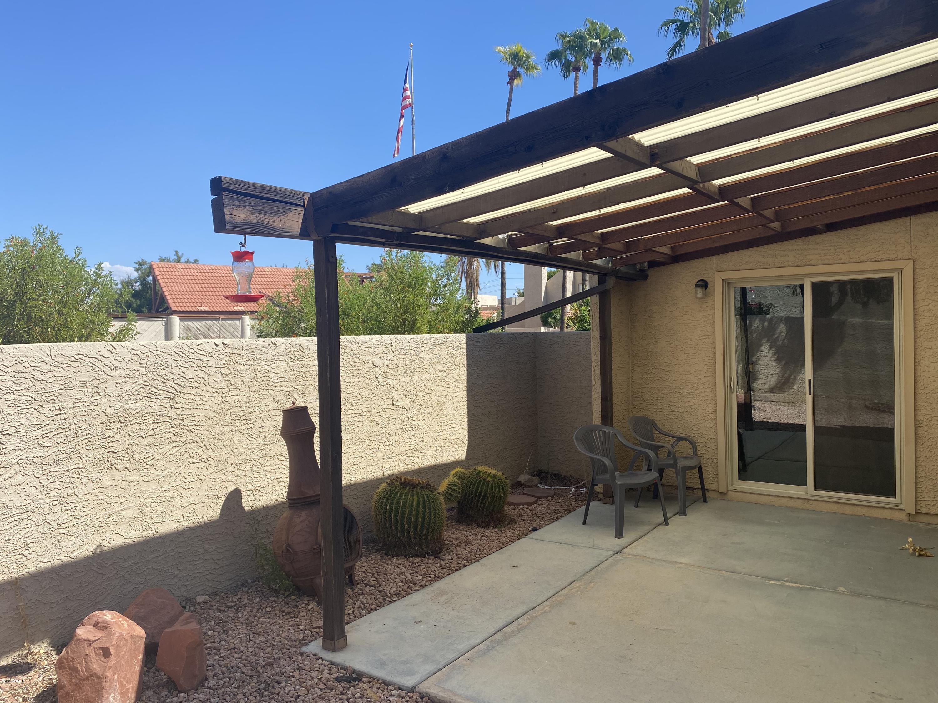 4202 West Calavar Road Phoenix, AZ 85053 - Photo 16 of 16 Backyard Patio