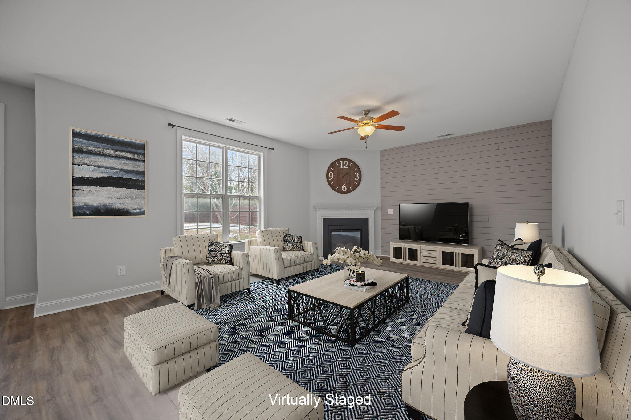 824 Lone Pine Loop Fuquay-Varina, NC 27526 - Photo 7 of 62 a living room with furniture a rug and a window