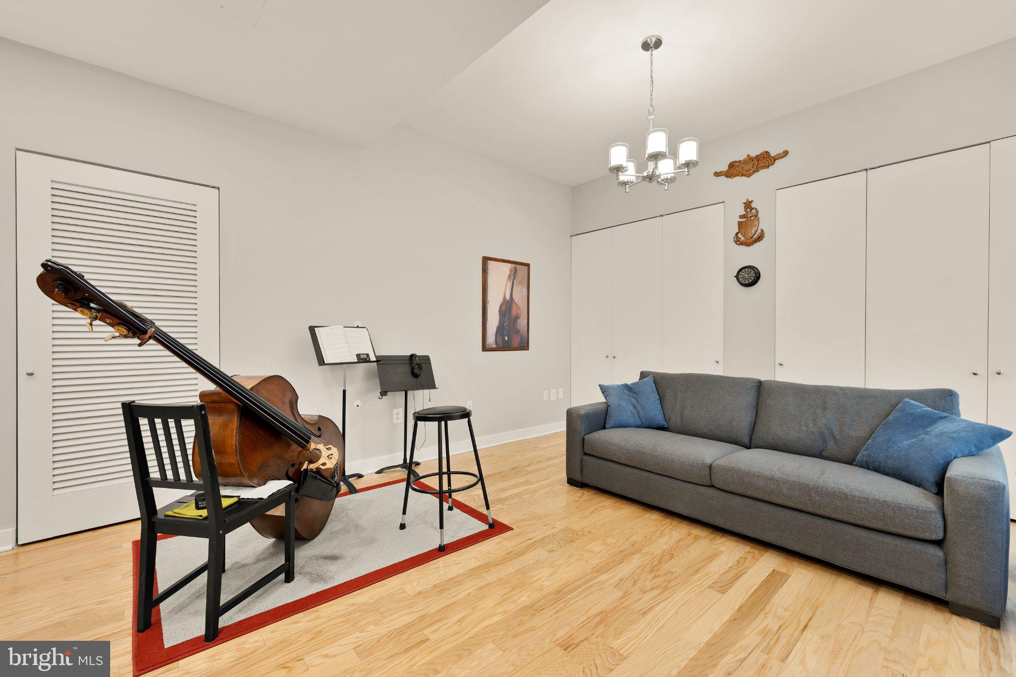 675 E Street Northwest, Unit 350 Washington, DC 20004 - Photo 22 of 29 Musical retreat with serene vibes.