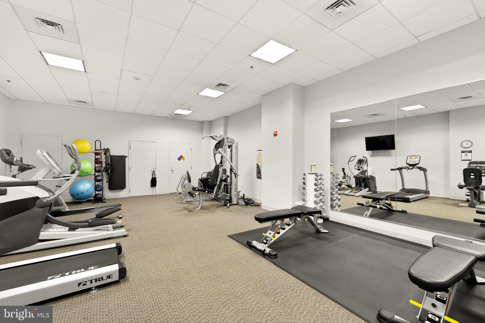 675 E Street Northwest, Unit 350 Washington, DC 20004 - Photo 27 of 29 Modern fitness space for active living.