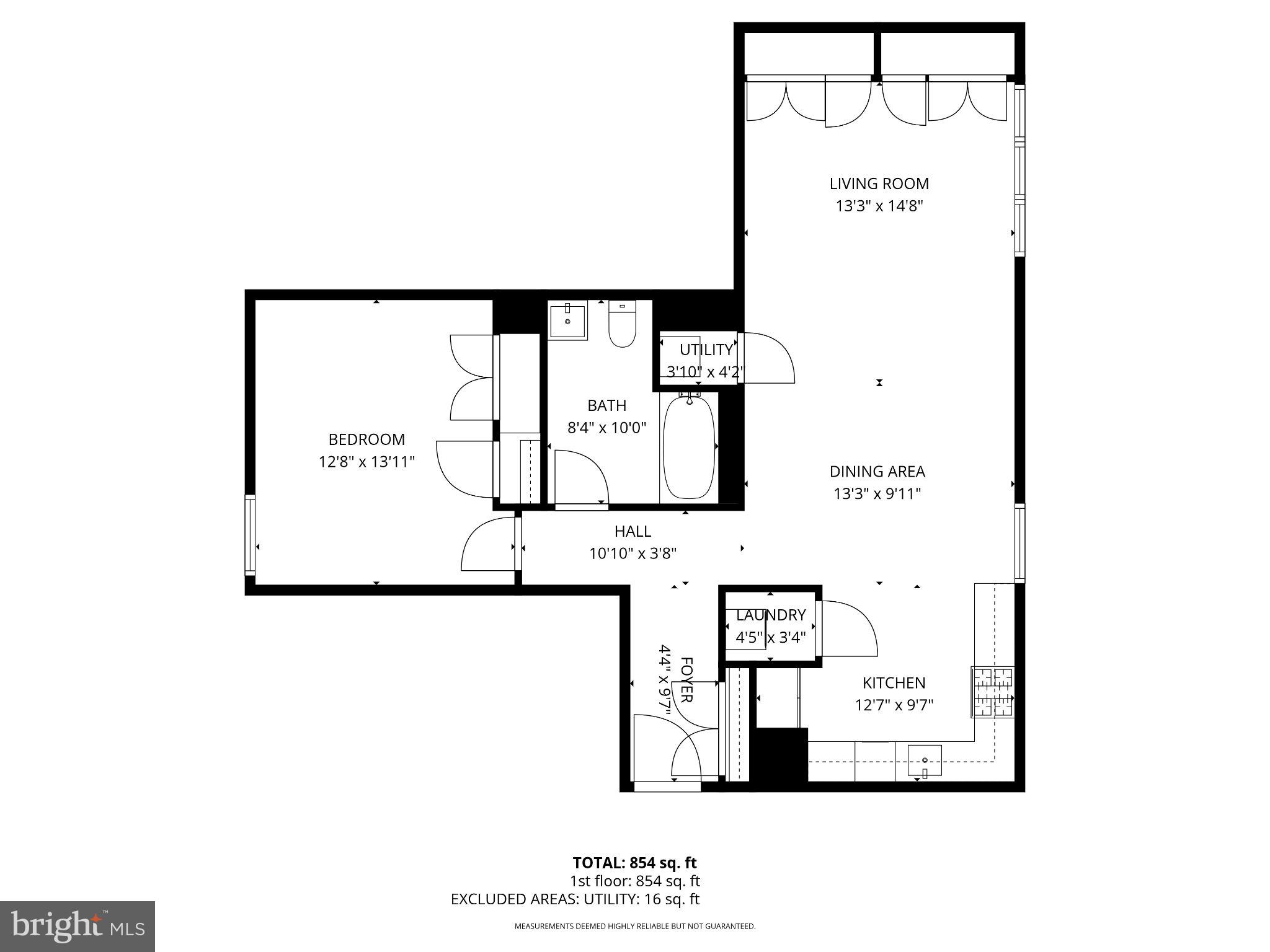 675 E Street Northwest, Unit 350 Washington, DC 20004 - Photo 29 of 29 Charming layout for modern living.