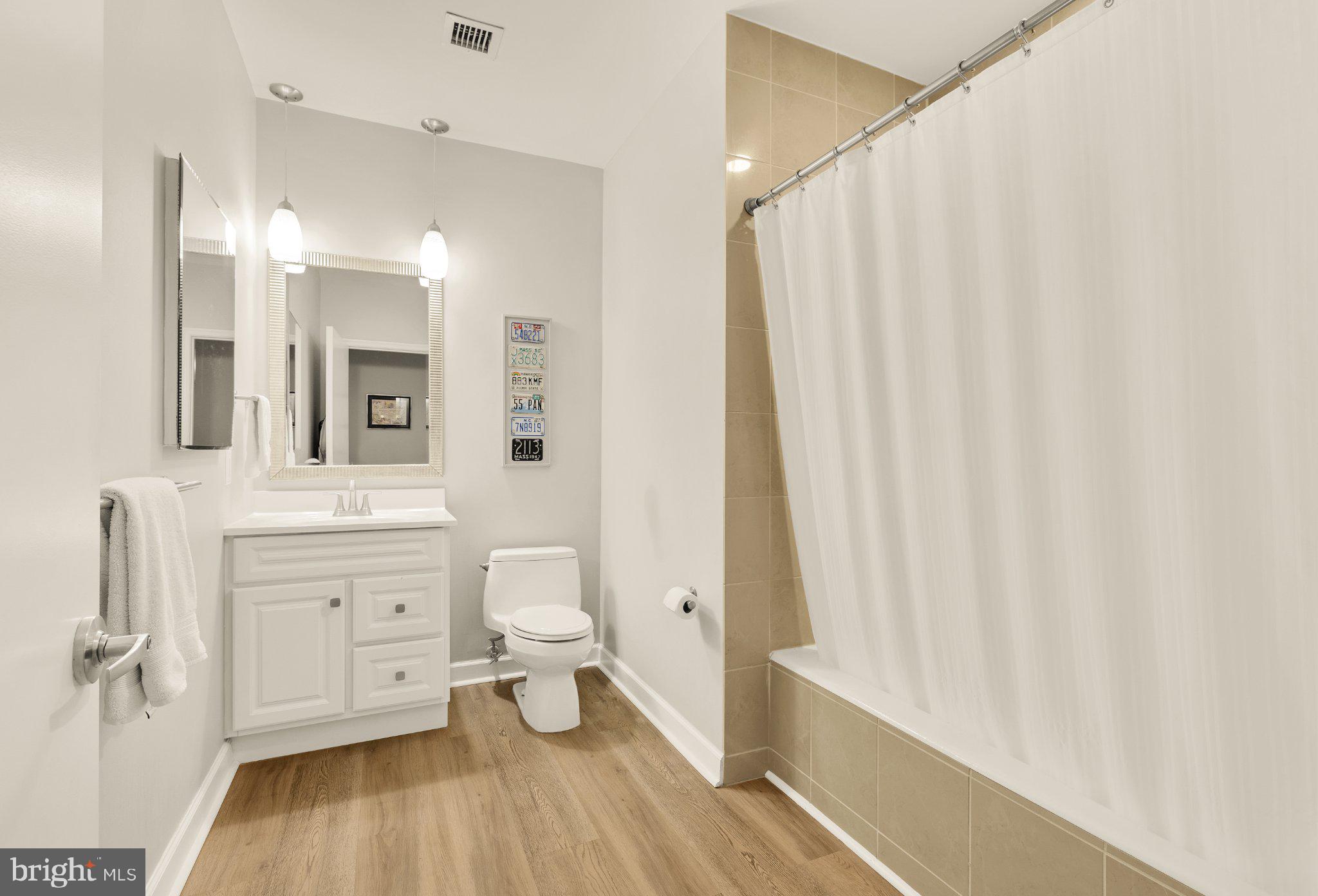 675 E Street Northwest, Unit 350 Washington, DC 20004 - Photo 8 of 29 Modern bathroom with sleek finishes.
