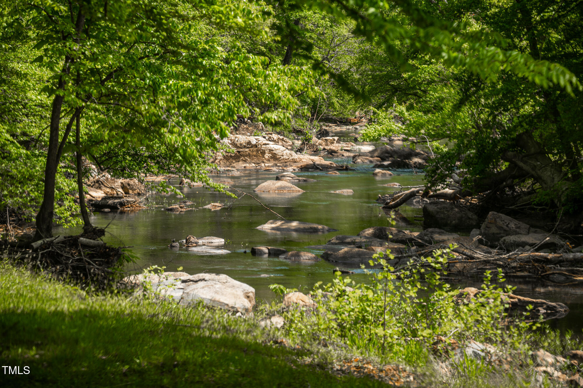 7723 Johnson Mill Road Bahama, NC 27503 - Photo 54 of 58 a view of lake with green space
