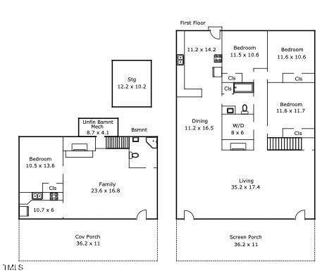 7723 Johnson Mill Road Bahama, NC 27503 - Photo 58 of 58 7723 Johnson Mill Road Floor Plan