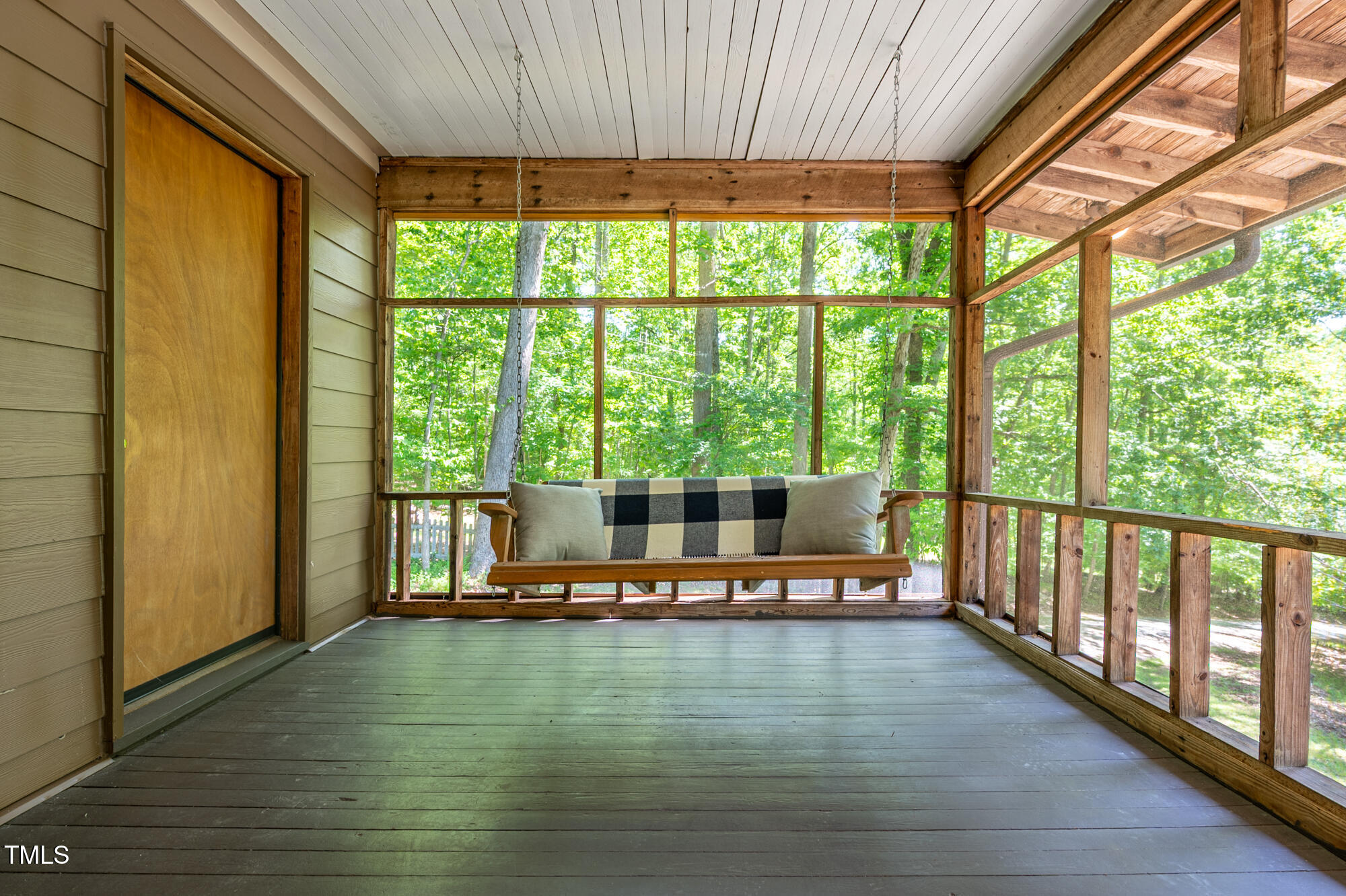 7723 Johnson Mill Road Bahama, NC 27503 - Photo 9 of 58 a view of a living room with hardwood floor and pool table