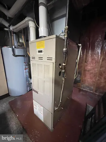 a view of water heater room