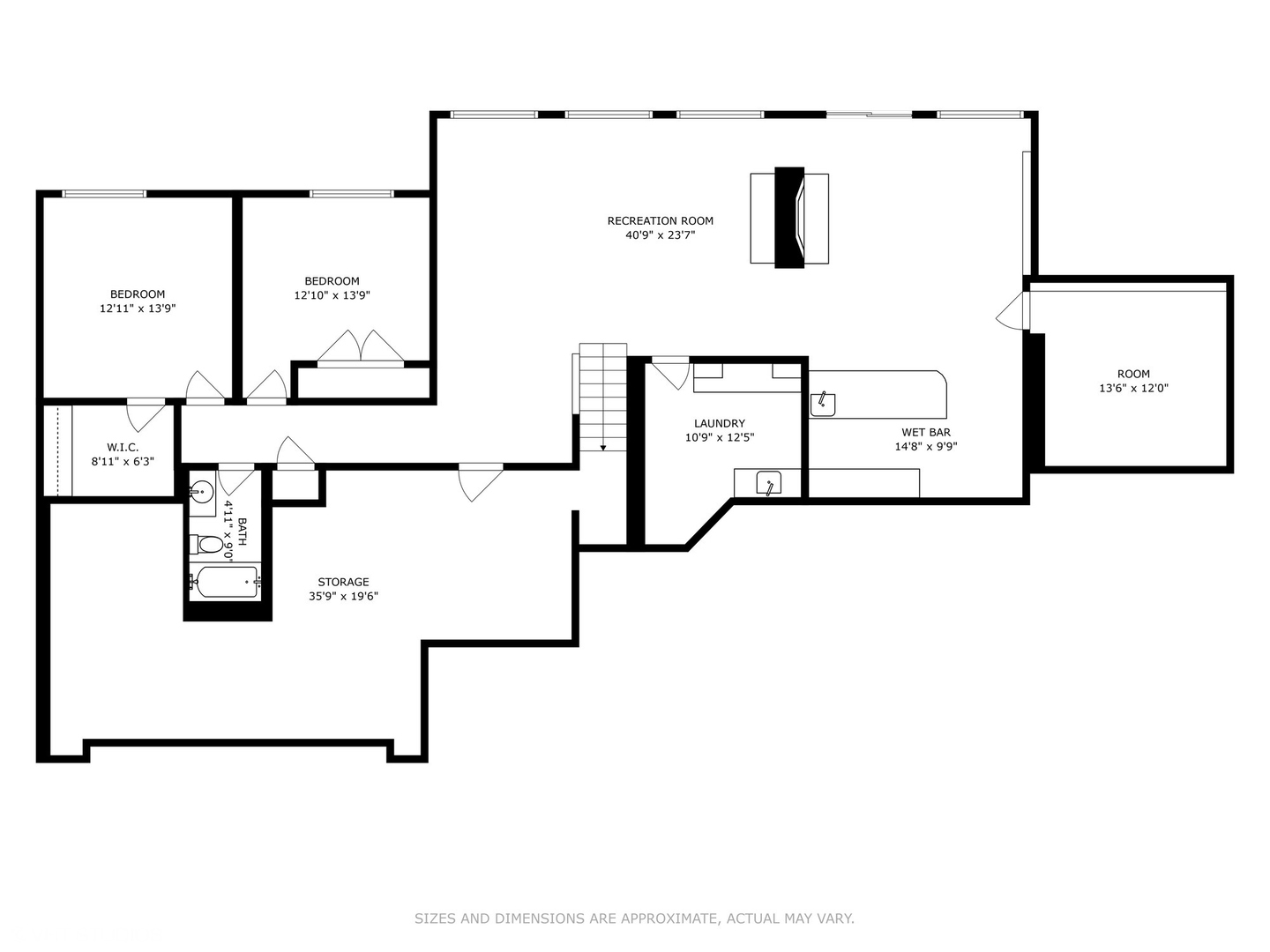 4901 Hill Road Richmond, IL 60071 - Photo 35 of 36 a picture of floor plan