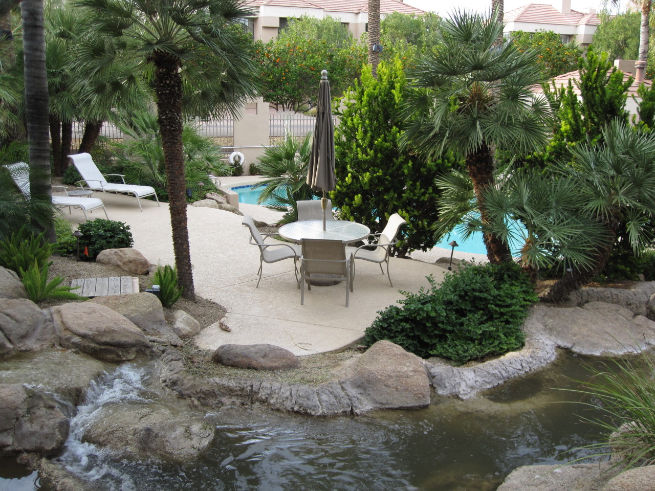 7222 East Gainey Ranch Road, Unit 109 Scottsdale, AZ 85258 - Photo 12 of 14 View from master deck