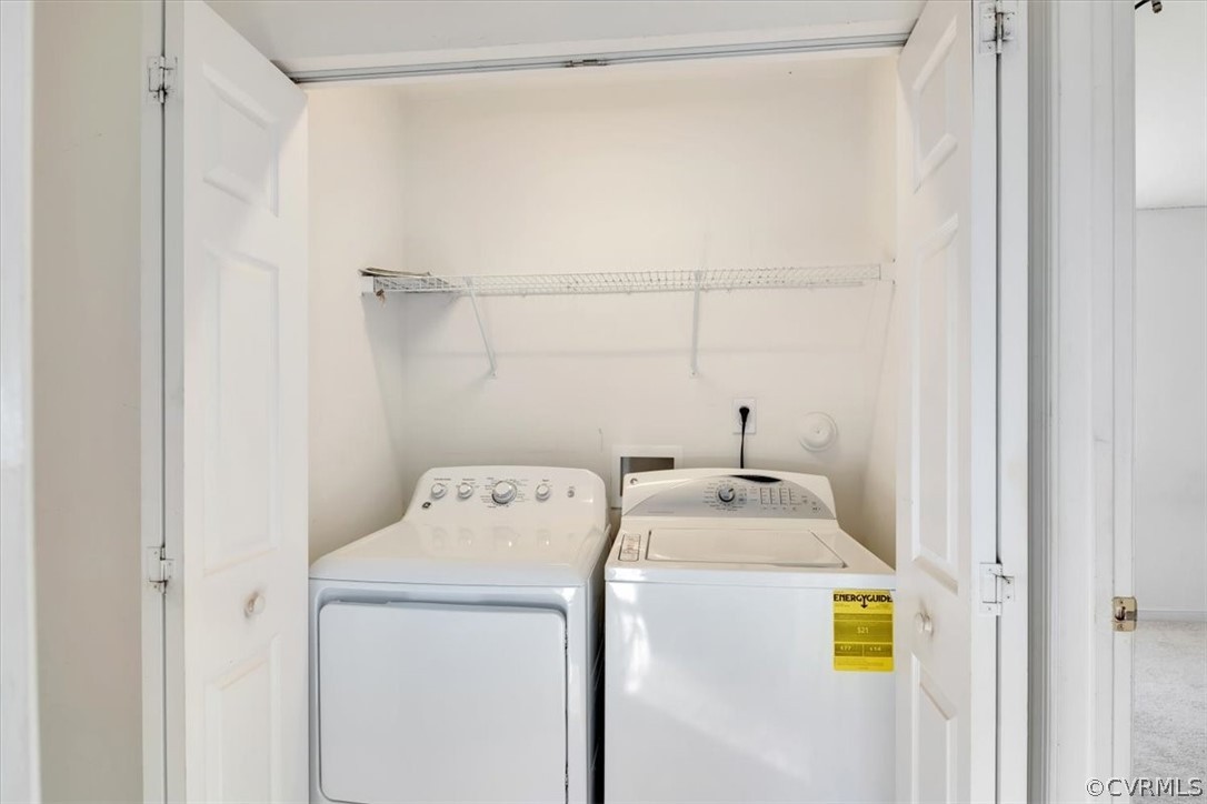 2931 Heather Ridge Drive Henrico, VA 23231 - Photo 27 of 30 a utility room with dryer and washer
