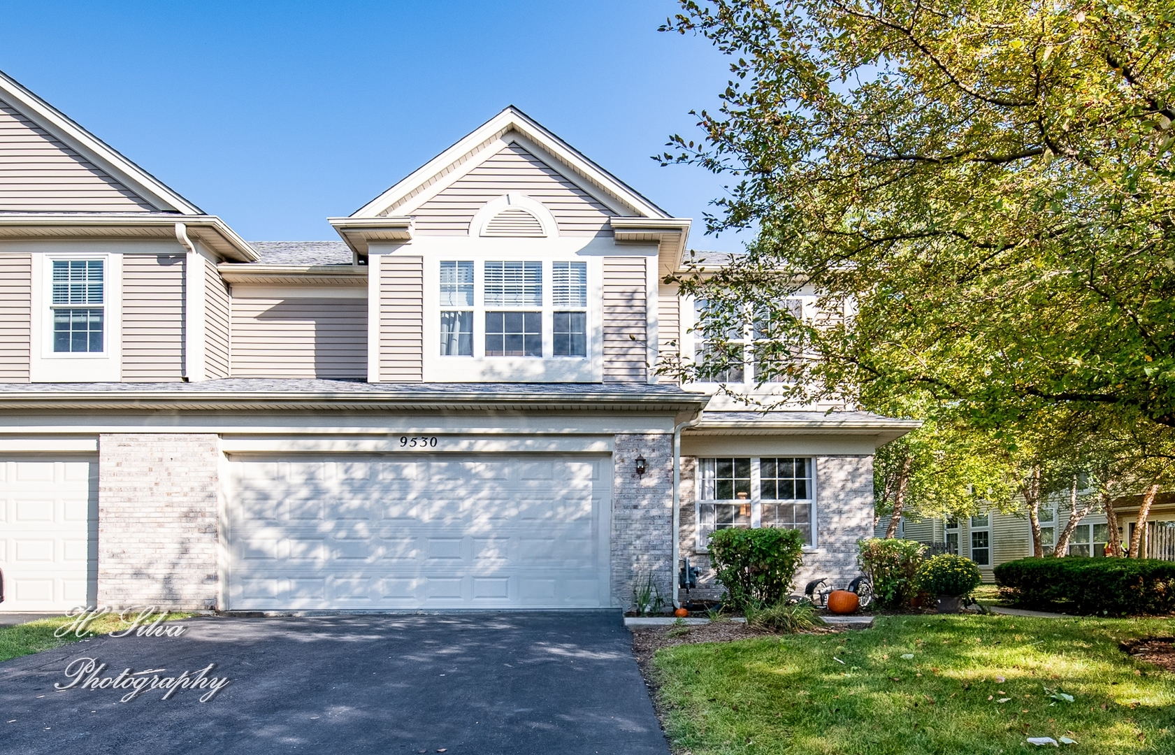 9530 Rainsford Drive Huntley, IL 60142 - Photo 1 of 14 front view of a house with a yard