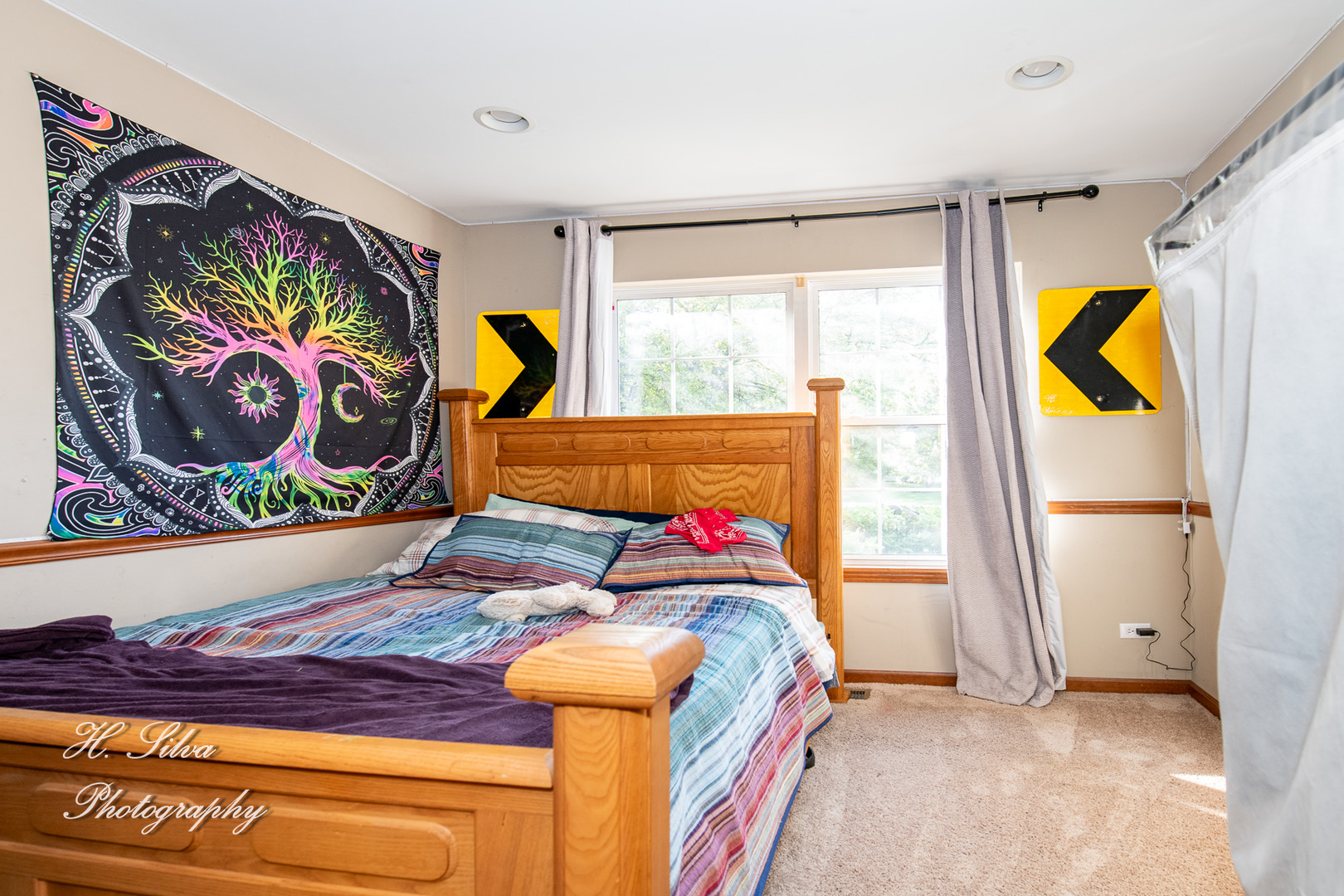 9530 Rainsford Drive Huntley, IL 60142 - Photo 12 of 14 a bedroom with a bed and a window