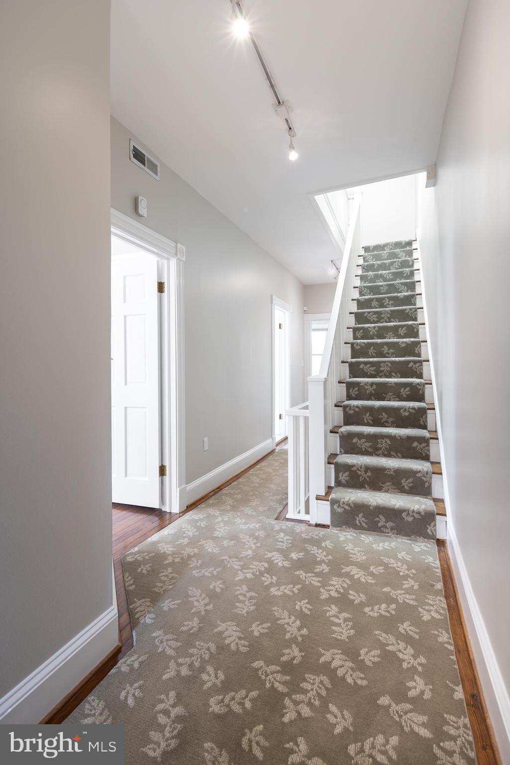 1730 Park Road Northwest Washington, DC 20010 - Photo 21 of 74 Hallway, stair runner, runner carpet, bedrooms