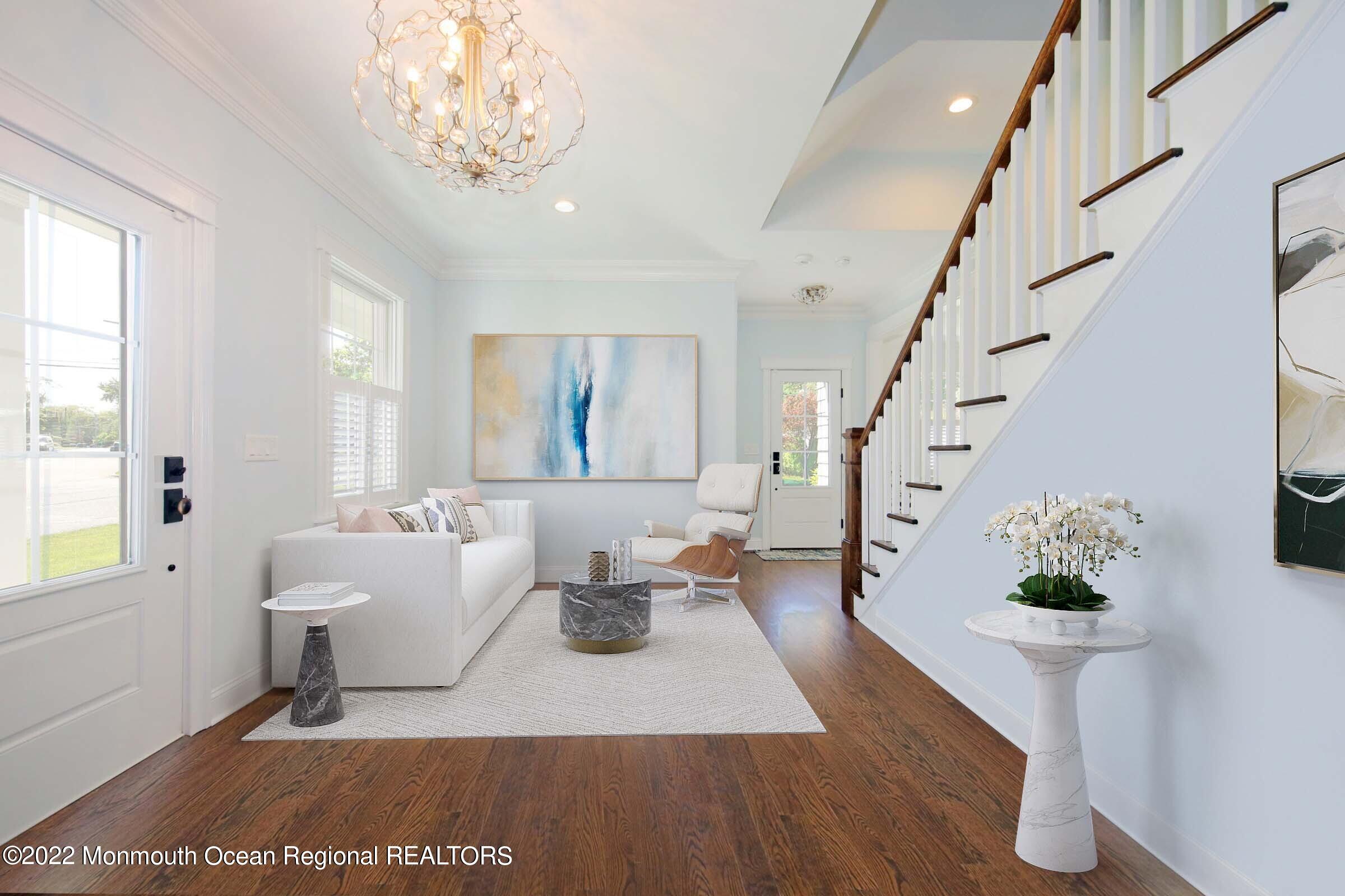32 Ave Of Two Rivers Rumson, NJ 07760 - Photo 7 of 55 sitting room + foyer_final