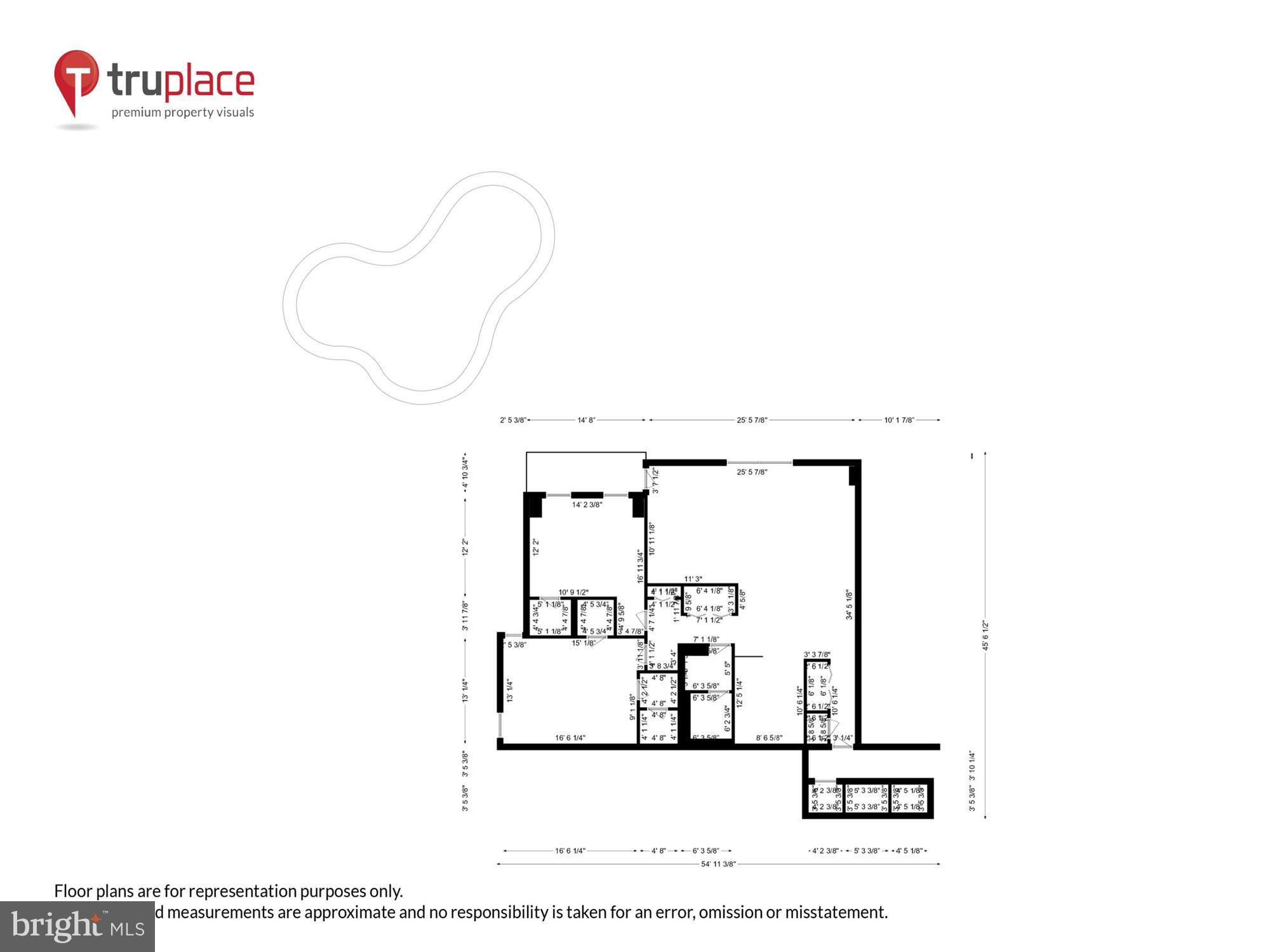 205 East Joppa Road, Unit 403 Baltimore, MD 21286 - Photo 43 of 51 Main Level (Dimensions)