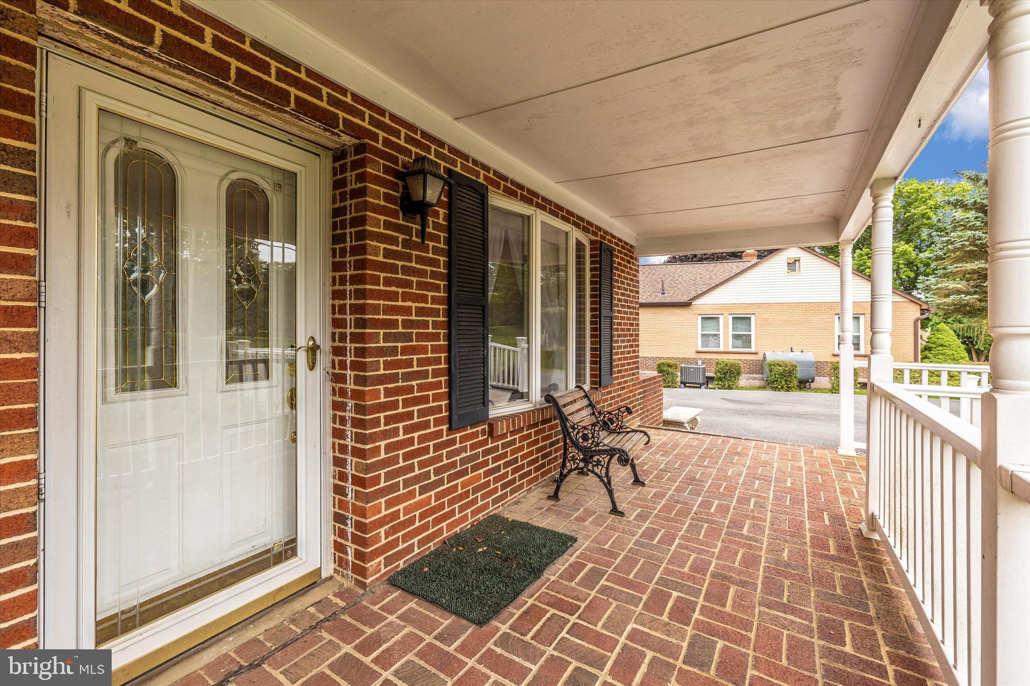 Large front porch