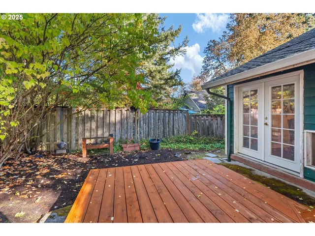 a view of outdoor space with seating