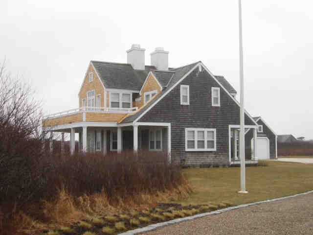 1 North Swift Rock Road Nantucket, MA 02554 - Photo 1 of 1 a front view of a house with a yard