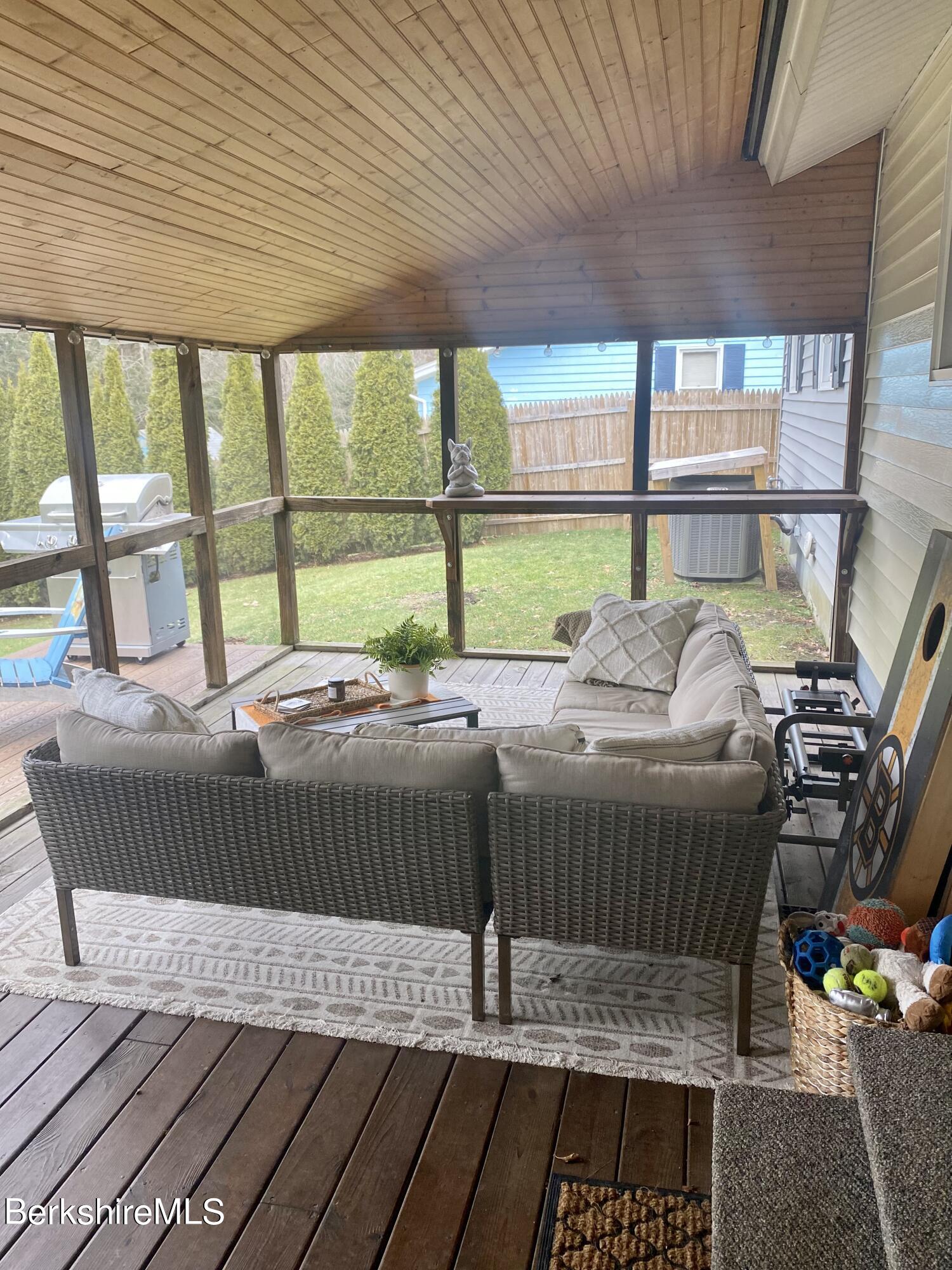 111 Bushey Road Pittsfield, MA 01201 - Photo 32 of 42 screened in porch w/composite decking