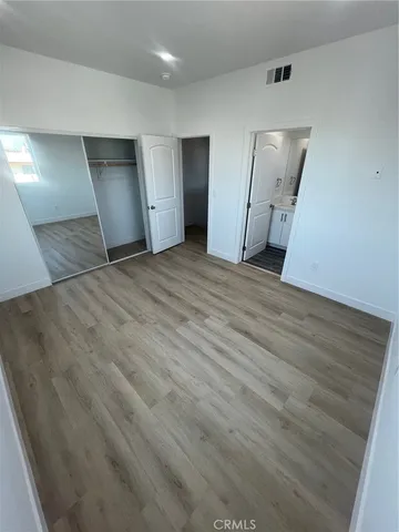 a view of wooden floor