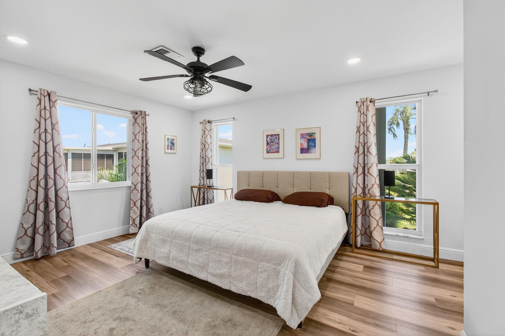 2825 Southwest 13th Street, Unit 204 Delray Beach, FL 33445 - Photo 27 of 62 a bedroom with a bed and a window