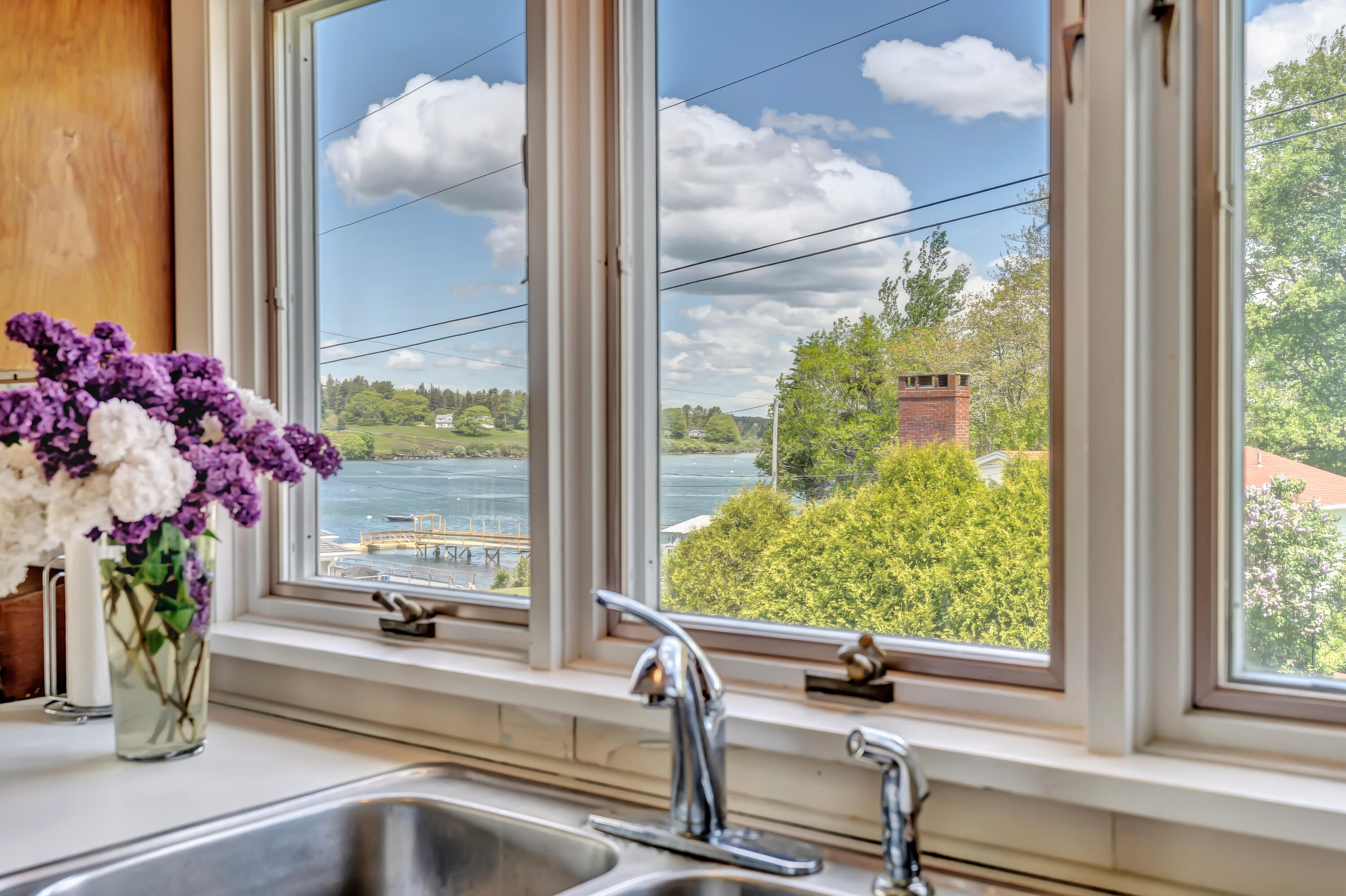 52 Paradise Road New Harbor, ME 04554 - Photo 14 of 42 Paradise Road Kitchen View