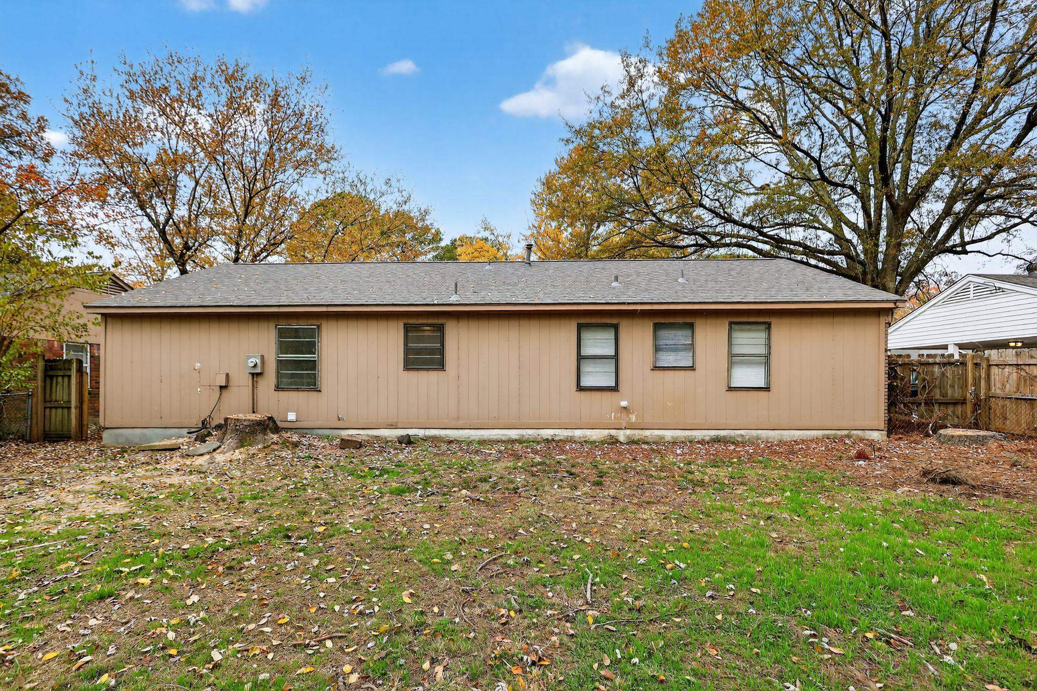 3860 Castleman Street Memphis, TN 38118 - Photo 29 of 30 a backyard of a house
