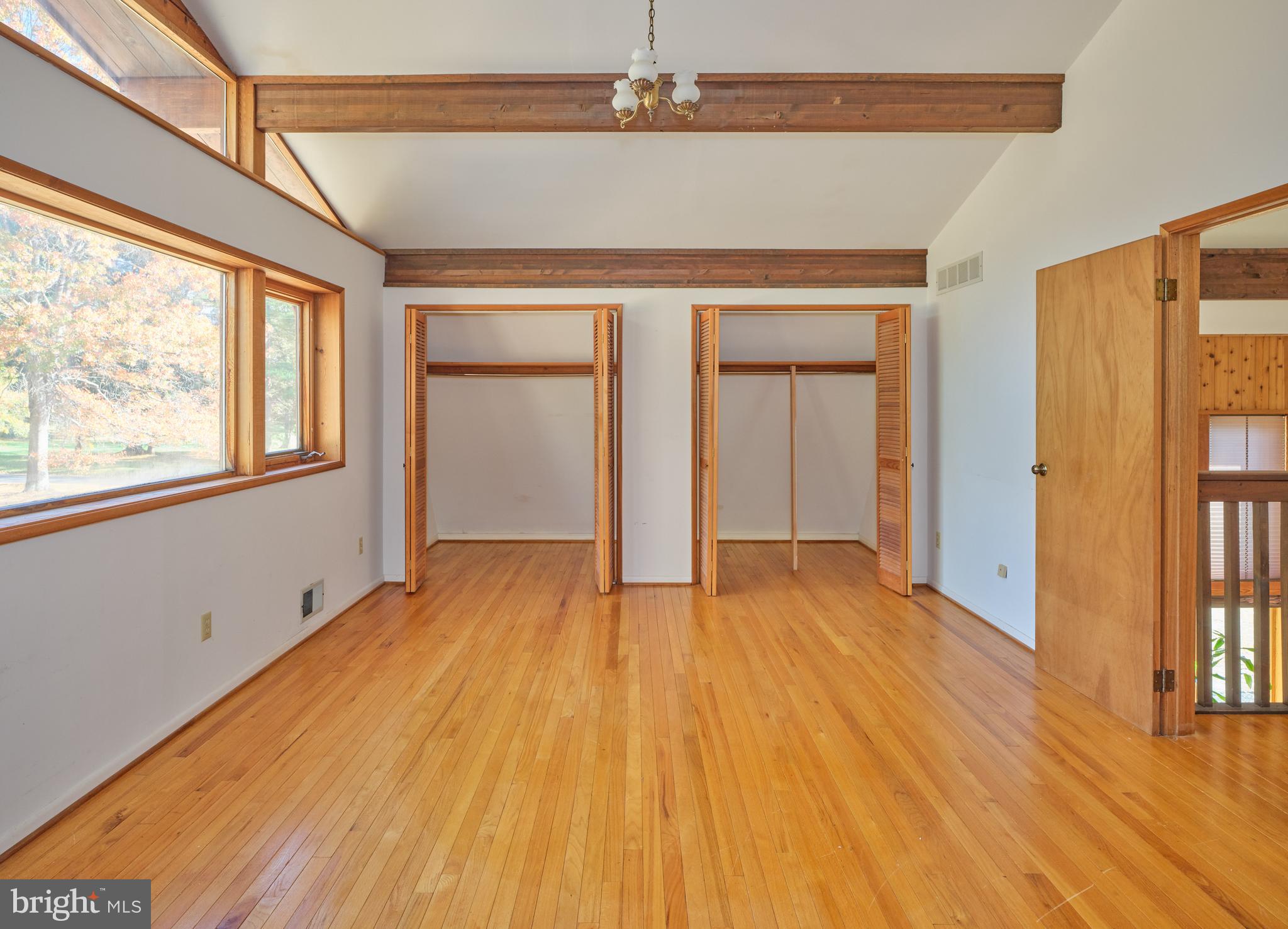 2999 Comfort Road New Hope, PA 18938 - Photo 25 of 40 a view of an empty room with wooden floor and a window
