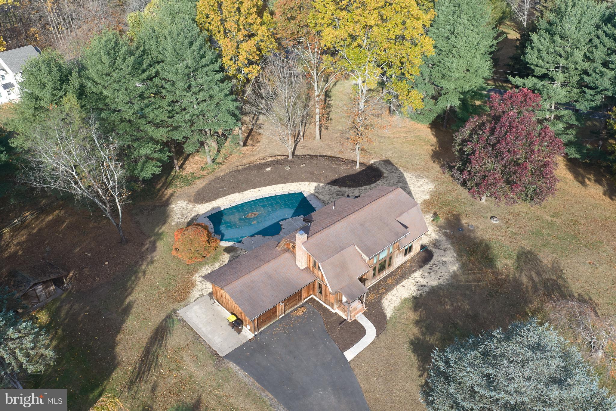 2999 Comfort Road New Hope, PA 18938 - Photo 3 of 40 an aerial view of a house with a yard