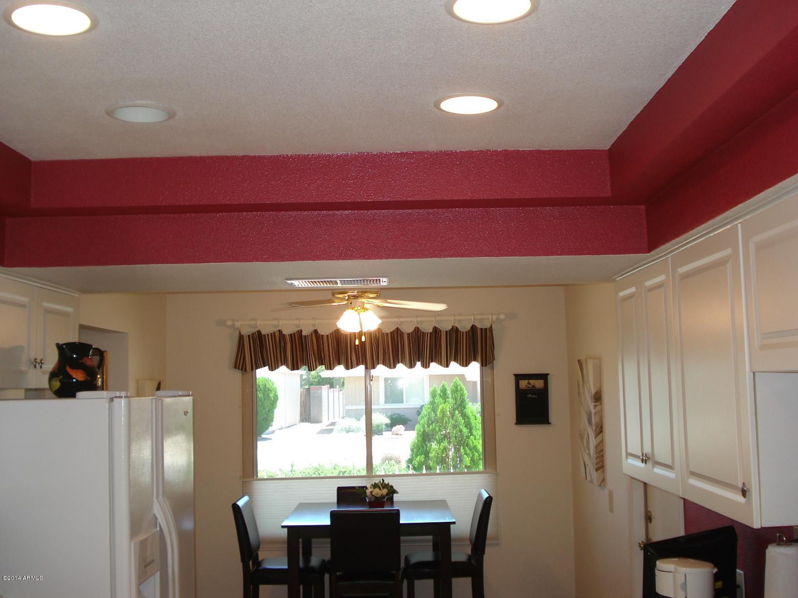 15472 North Ridgeview Road Sun City, AZ 85351 - Photo 33 of 47 Coffered Ceiling in Kitchen