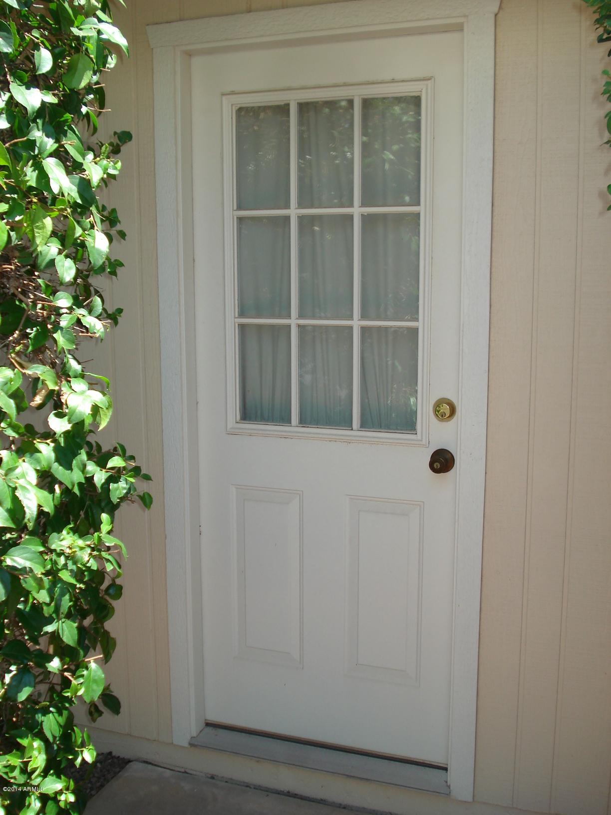 Door to Garage From Side