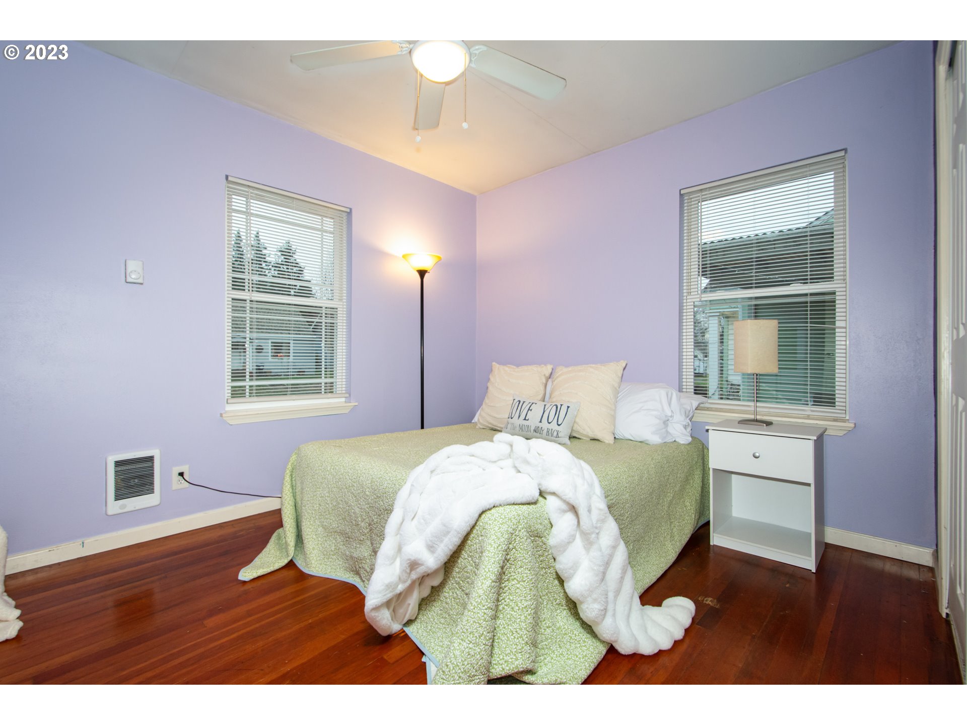 2818 Field Street Longview, WA 98632 - Photo 15 of 34 a bedroom with a bed and a window