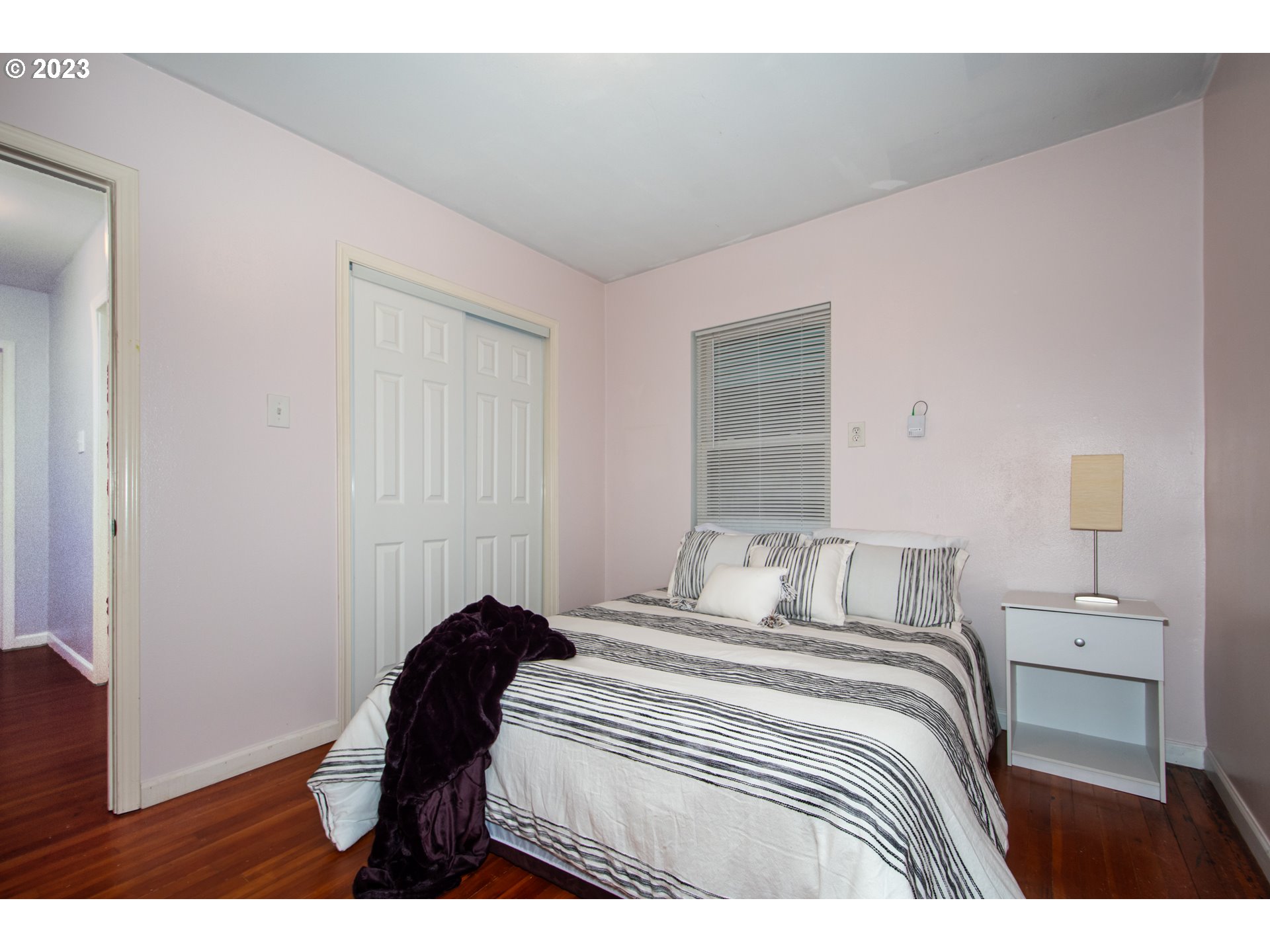 2818 Field Street Longview, WA 98632 - Photo 20 of 34 a bedroom with a bed and a painting